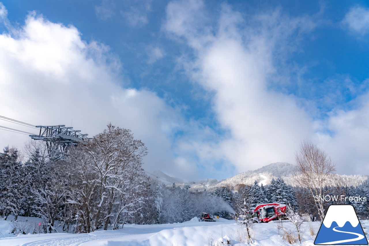 富良野スキー場｜たっぷりの『bonchi powder』が降り積ったゲレンデ…。富良野の雪は、ちょっとレベルが違います♪